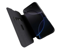 Puro Book Mag MagSafe z klapką i schowkiem na karty do iPhone 16 - 1346221 - zdjęcie 3